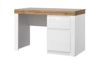 Стол письменный 1D1S 120х60х77,4 Белый/Дуб вотан