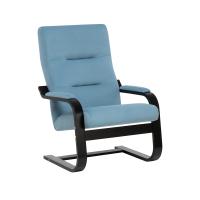 Кресло Оскар 68,5х80х100 Венге/Синий