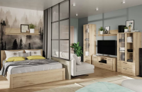 Спальня К-2 Доорсет 167,3х270,4х157,1/Дуб Наварра