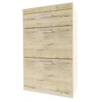 Тумба для обуви 2D1S 60,1х35,1х98,3/Дуб Санремо