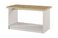 Стол журнальный 95х48х52,4 Персидский жемчуг/Дуб Наварра