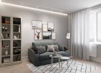 Диван Прямой 178х104х90/Серый