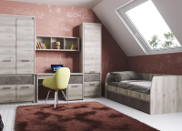 Детская/Подростковая К-4 Джаз 262,8х205х210/Каштан Найроби