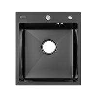 Врезная мойка 45х50,5х20/Черный