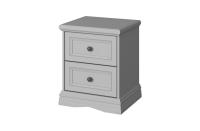 Тумба прикроватная 2S 45,6х40х55,3/Серый