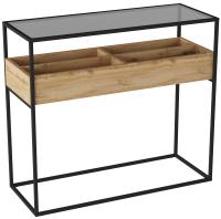 Консоль 90х35х80,5/Дуб Вотан