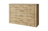 Тумба 2D4S 135х41х94,6/Дуб Наварра