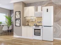 Кухонный гарнитур Флэт-03  80х60х214/Cashmere In 2S