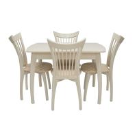 Обеденная группа Шервуд_Орегон 70х110х76/Слоновая кость