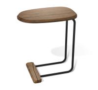 Стол придиванный 48х32х53,9/Черный Муар/Лесной Орех