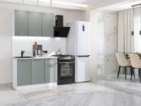 Кухонный гарнитур Квадро-03 120х60х214/Аквамарин