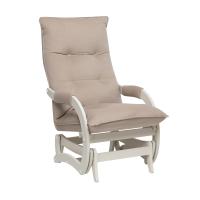 Кресло-маятник Луно 62х89х110 Белый/Бежевый