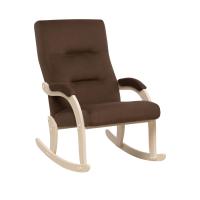 Кресло-качалка Дэми 63,4х87х92 Слоновая кость/Молочный шоколад
