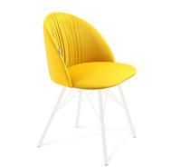 Стул кухонный 49х53х79/Имперский Жёлтый/Белый
