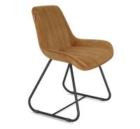 Стул кухонный 54х58х83/Горчичный/Черный Муар