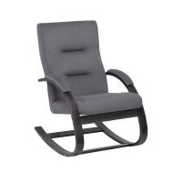 Кресло-качалка Милано 68,5х80х100 Венге/Серый