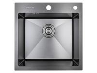 Мойка врезная 1Ч 48х48х20 /Графит