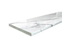 Столешница Hard-38U Прямая (упак.) /Гранит /Белый глянец