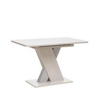 Стол раздвижной Гросс 120х75х75,5 Бодега белый/Серый