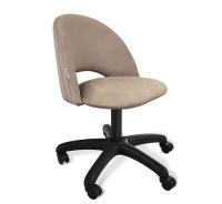 Стул подъемно-поворотный 56х56х86/Латте/Черный