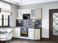 Кухонный гарнитур Ницца-01  190х60х214/Дуб крем