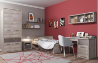 Детская/Подростковая К-2 Джаз 228,6х325х210/Каштан Найроби