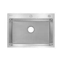 Врезная мойка 70х50,5х20/Нержавеющая сталь