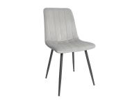Стул Изи 45х57х88 Черный/Light Grey V237