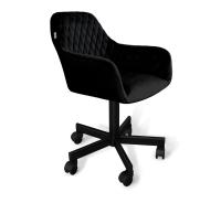 Стул подъемно-поворотный 61х58х93/Ночное Затмение/Черный