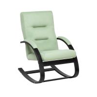 Кресло-качалка Милано 68,5х80х100 Венге/Бирюзовый