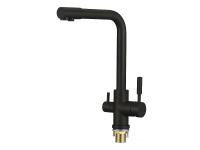 Смеситель для кухни 342/230 2Р /Черный