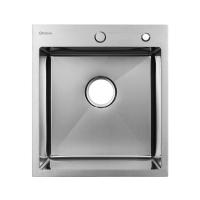 Врезная мойка 45х50,5х20/Нержавеющая сталь