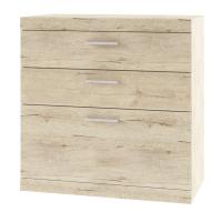 Комод 3S 80,1х40,3х81/Дуб Санремо