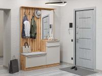 Стиль-02 140х38х209/Silky Light Grey