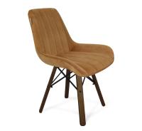 Стул кухонный 54х58х82/Горчичный/Темный Орех