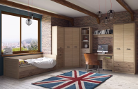 Детская/Подростковая К-1 Дизель 364х342,8х210/Дуб Мадура