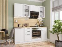 Кухонный гарнитур Барселона-02  190х60х214/Белый