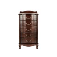 Комод Джульетта узкий (5 ящ.) 49х40,5х92,5/Орех