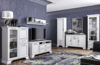 Гостиная К-1 Тиффани 224х227х212/Вудлайн кремовый