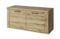 Тумба для обуви 2D 110,2х41х52,8/Дуб Наварра