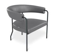 Кресло 82х72х75/Серый/Антрацит