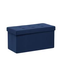 Пуф Леда складной с крышкой 76х38х38/Velutto