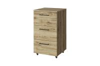 Тумба выкатная 3S 40,2х37х72,5/Дуб Наварра