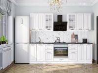 Кухонный гарнитур Прага-01  260х60х214/Белое дерево