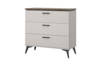 Комод 3S 91,6х39,4х89 Персидский жемчуг/Амарок