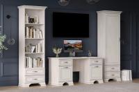 Гостиная/Кабинет К-2 Тиффани 288х60х212/Вудлайн кремовый