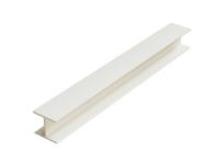 Соединительный элемент для цоколя ПВХ 180 гр. /Белый