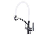 Смеситель для кухни 440/221 2P /Белый сатин