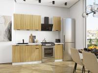 Кухонный гарнитур Евро Лайн-06  140х60х214/Дуб песочный