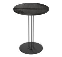 Столик журнальный 35х35х45/Сонора/Черный Муар